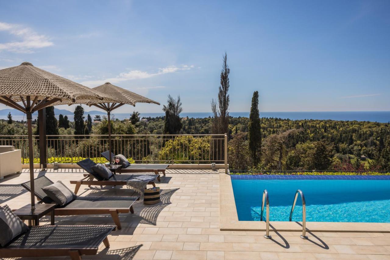 Luxury Villa Karmaniolos Fiskardo Kefalonia Eksteriør billede