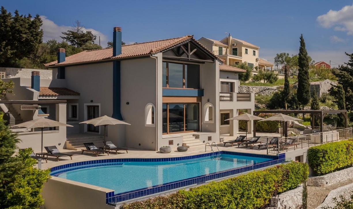 Luxury Villa Karmaniolos Fiskardo Kefalonia Eksteriør billede