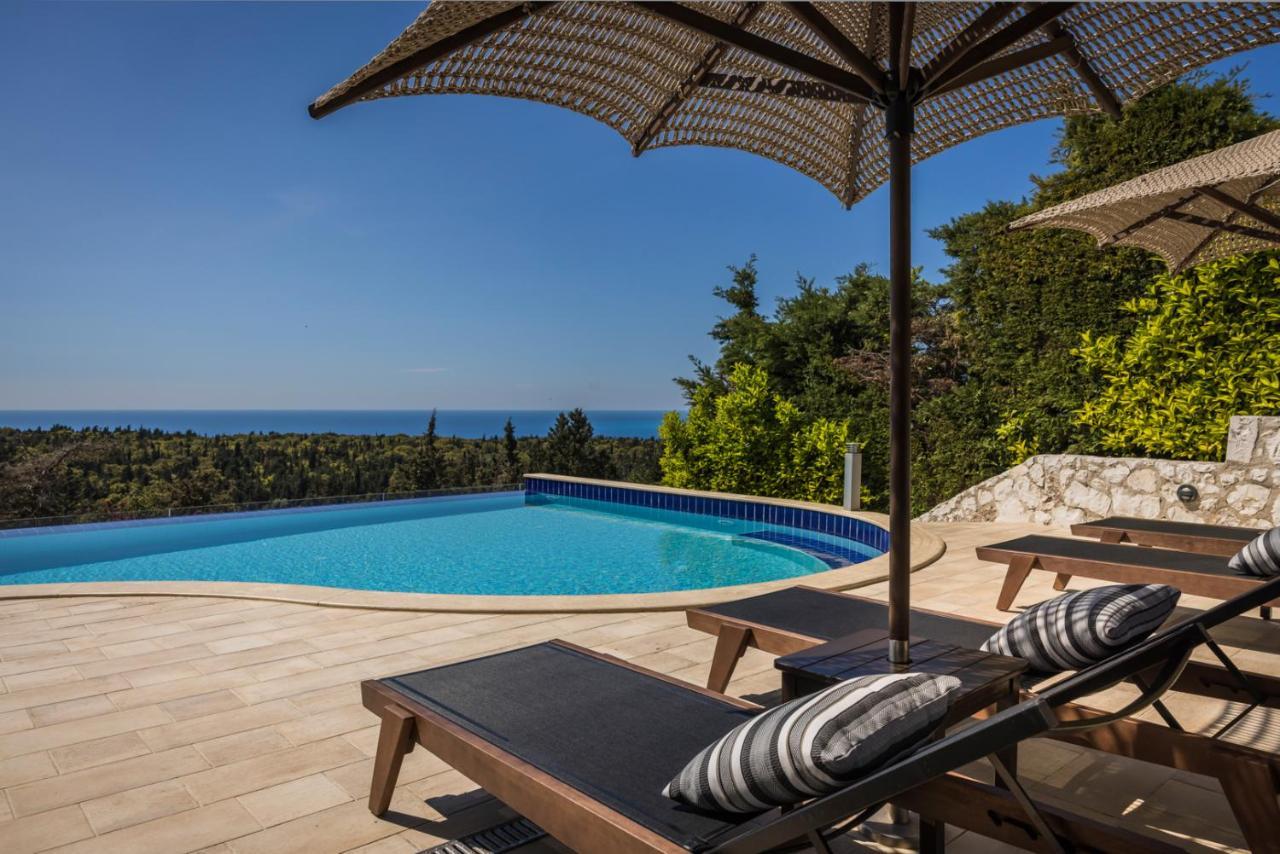 Luxury Villa Karmaniolos Fiskardo Kefalonia Eksteriør billede