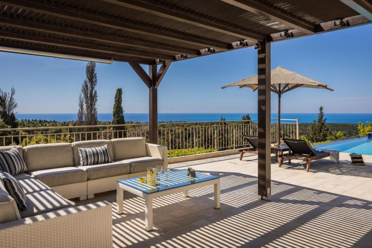 Luxury Villa Karmaniolos Fiskardo Kefalonia Eksteriør billede