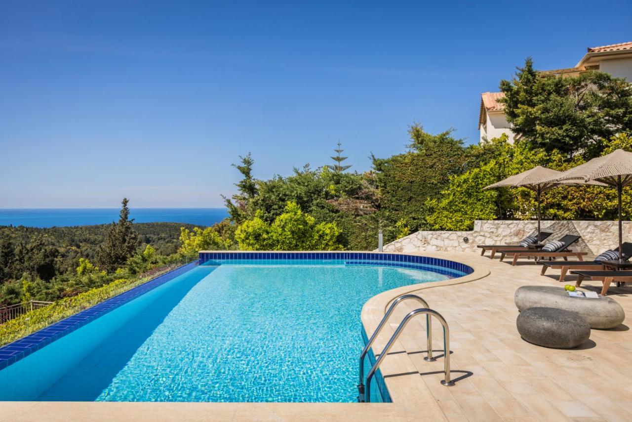 Luxury Villa Karmaniolos Fiskardo Kefalonia Eksteriør billede