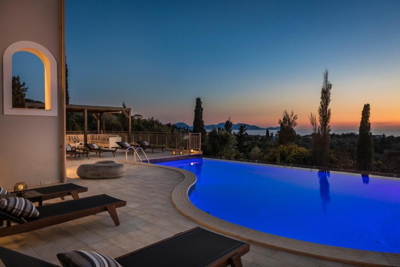 Luxury Villa Karmaniolos Fiskardo Kefalonia Eksteriør billede