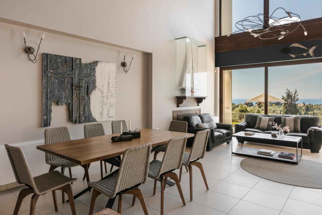 Luxury Villa Karmaniolos Fiskardo Kefalonia Eksteriør billede