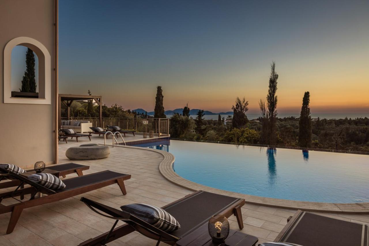 Luxury Villa Karmaniolos Fiskardo Kefalonia Eksteriør billede