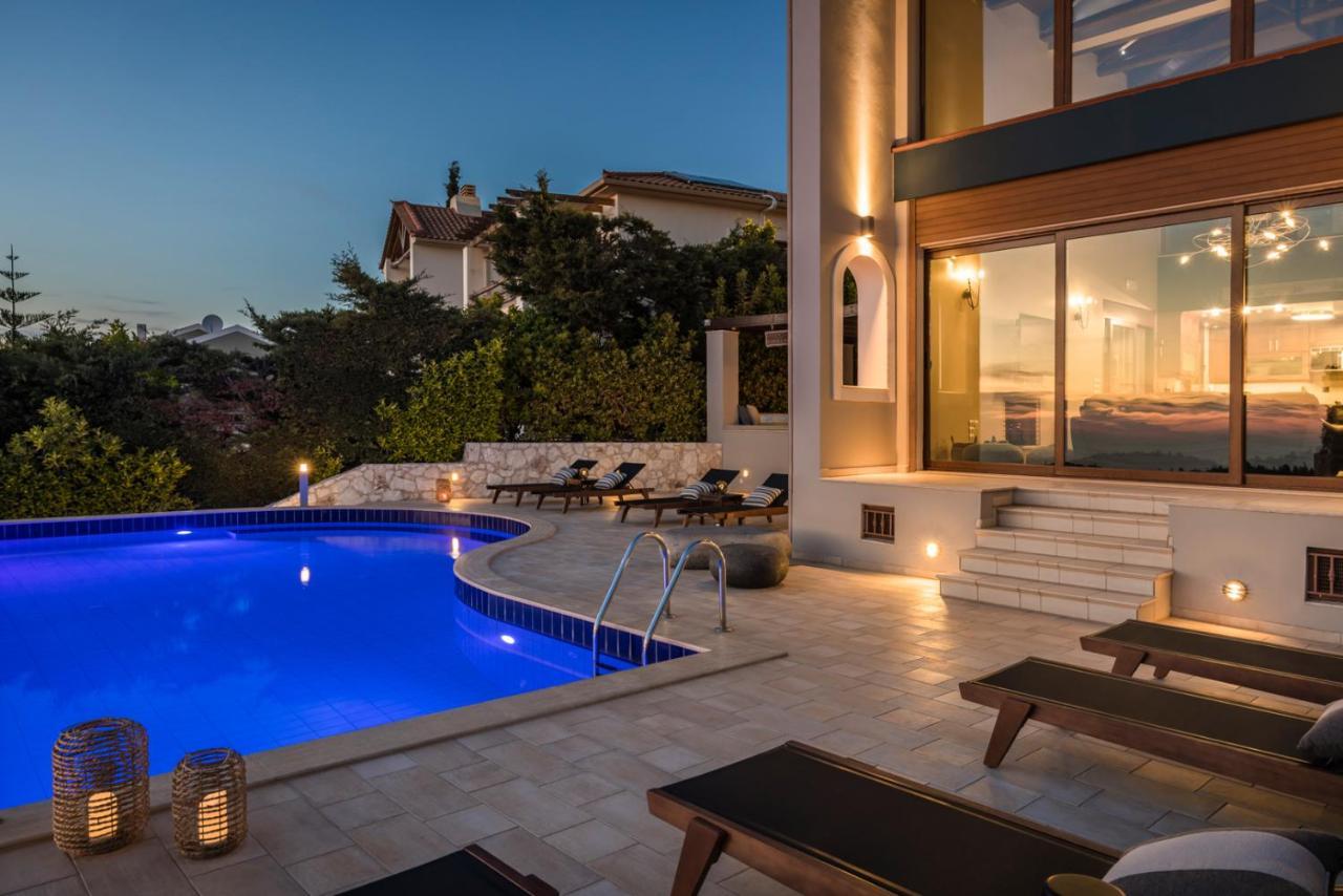 Luxury Villa Karmaniolos Fiskardo Kefalonia Eksteriør billede